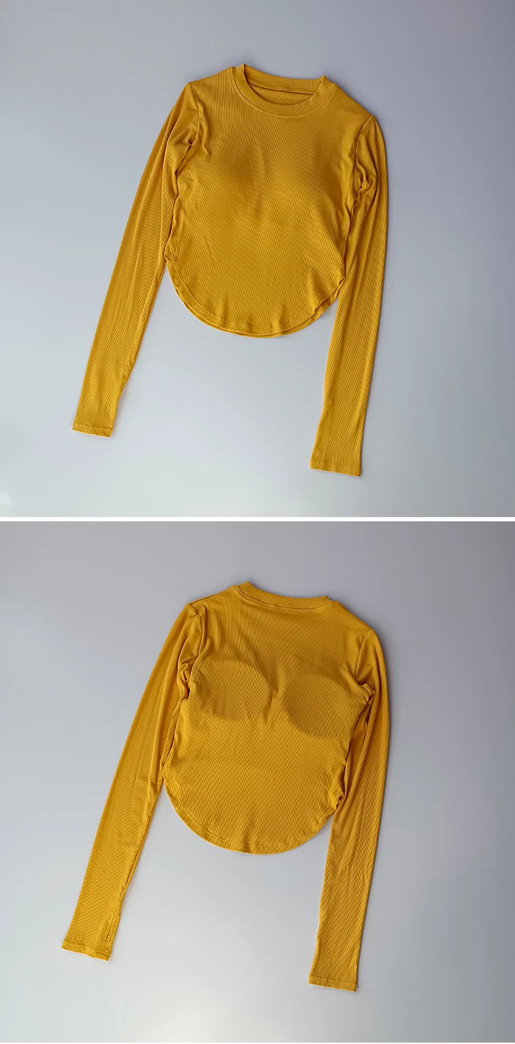 Long Sleeve Seamless Camisole Top
