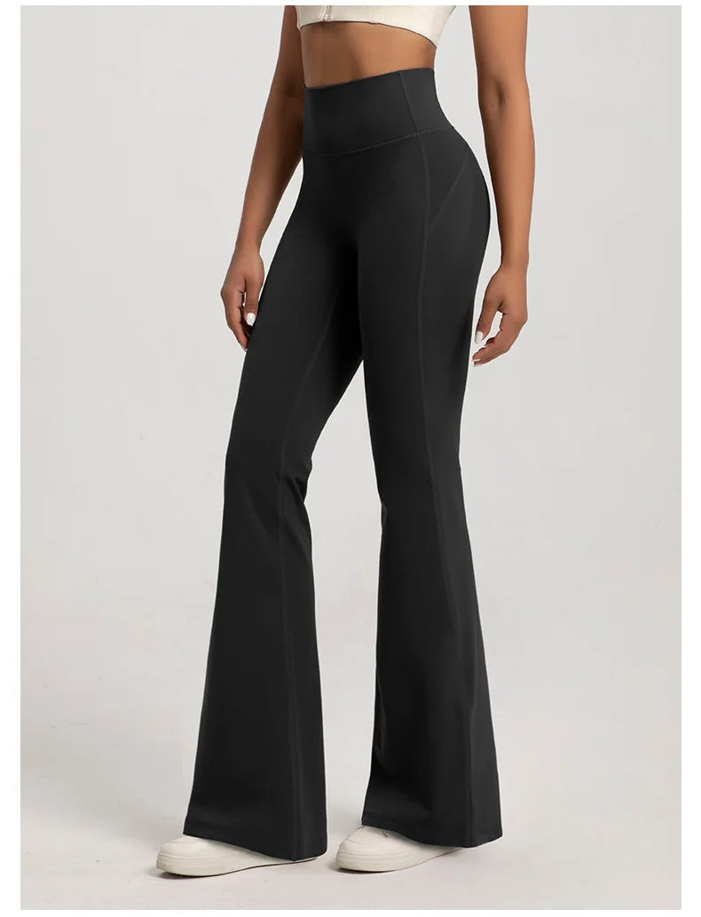 Naked Feel High-Waisted Flared Leggings
