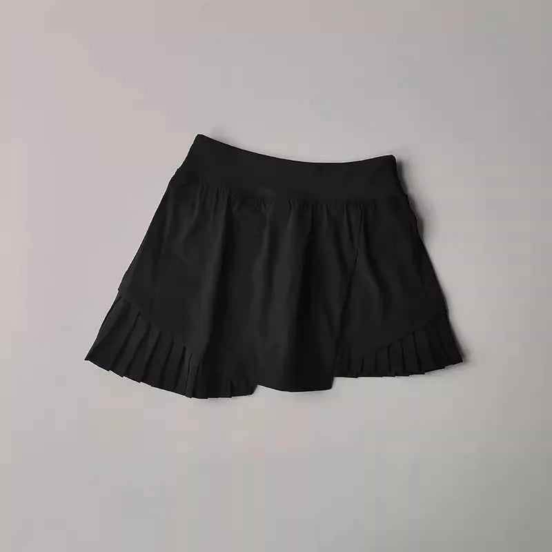 Pleated Sports Skirt – Built-In Shorts