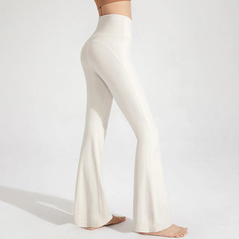 Naked Feel High-Waisted Flared Leggings