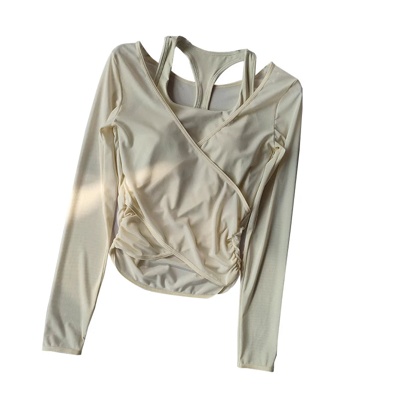 Sexy Mesh Slimming Yoga Set