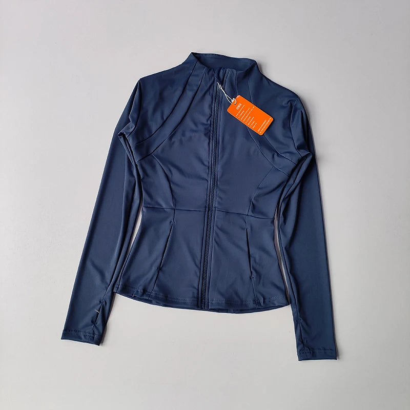 Long-Sleeve Slim Fit Sports Coat