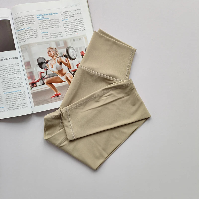 Naked Feel High-Waist Fitness Leggings