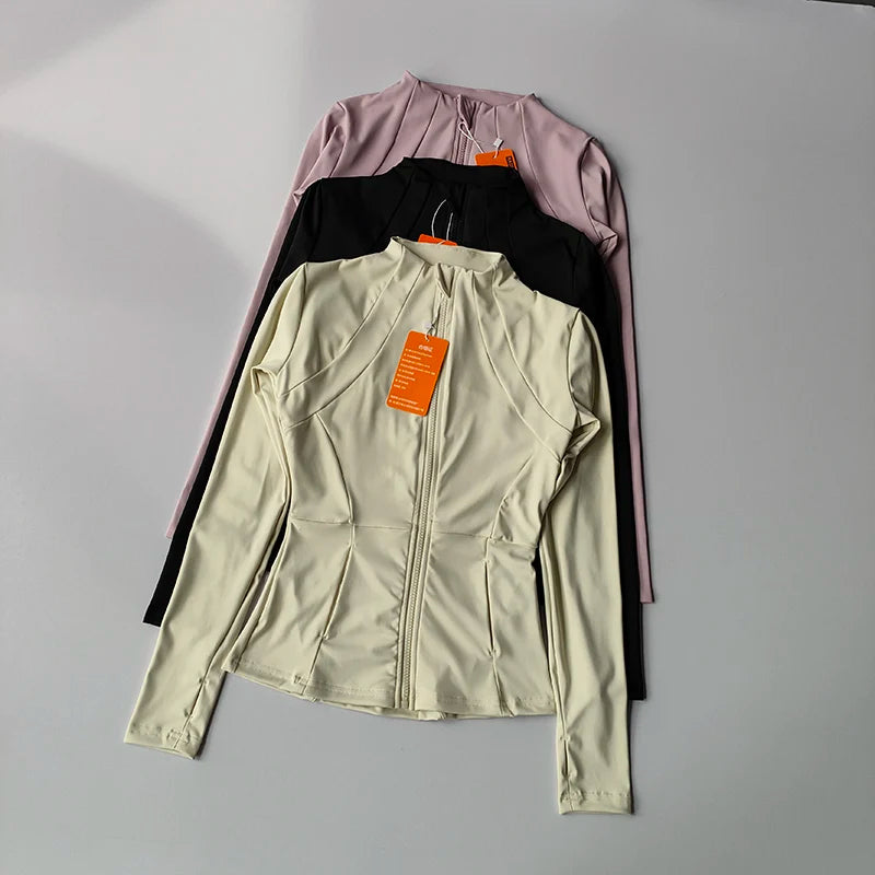 Long-Sleeve Slim Fit Sports Coat