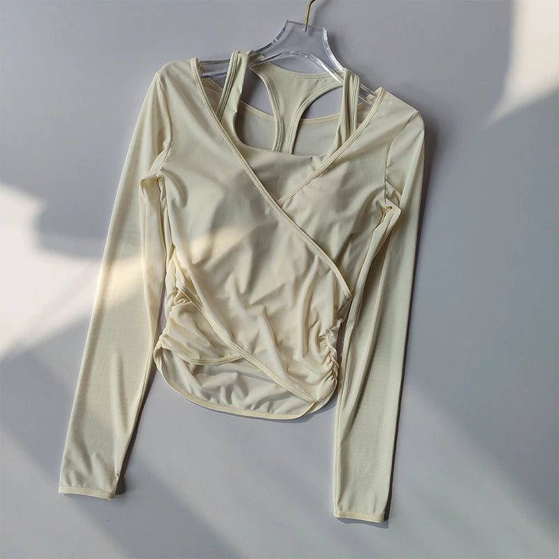 Sexy Mesh Slimming Yoga Set