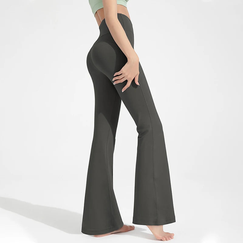 Naked Feel High-Waisted Flared Leggings