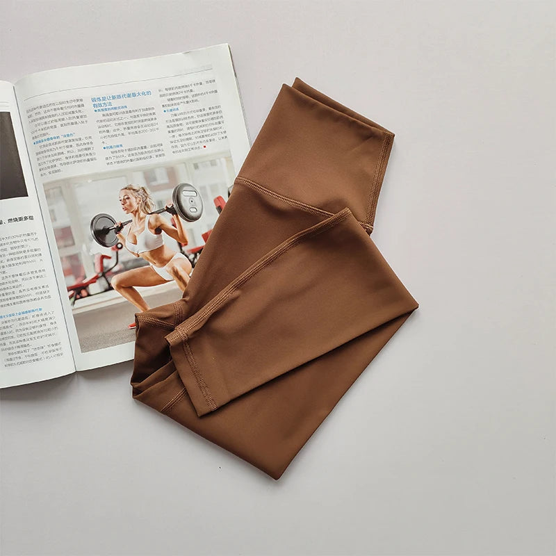 Naked Feel High-Waist Fitness Leggings