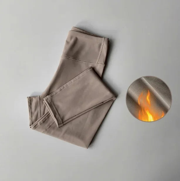 Velvet High-Waisted Sports Leggings
