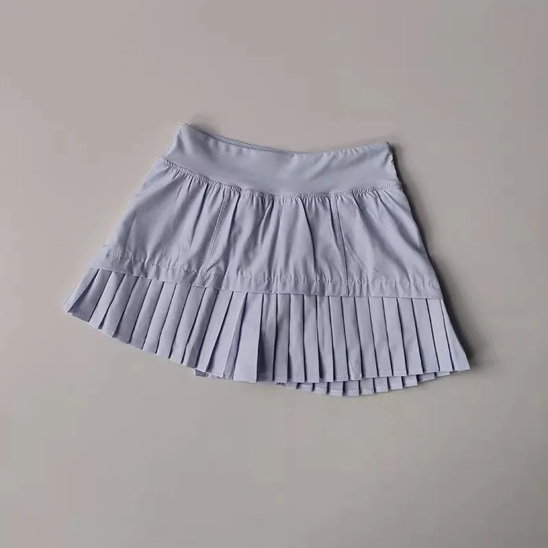Pleated Sports Skirt – Built-In Shorts