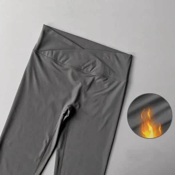 Velvet High-Waisted Sports Leggings