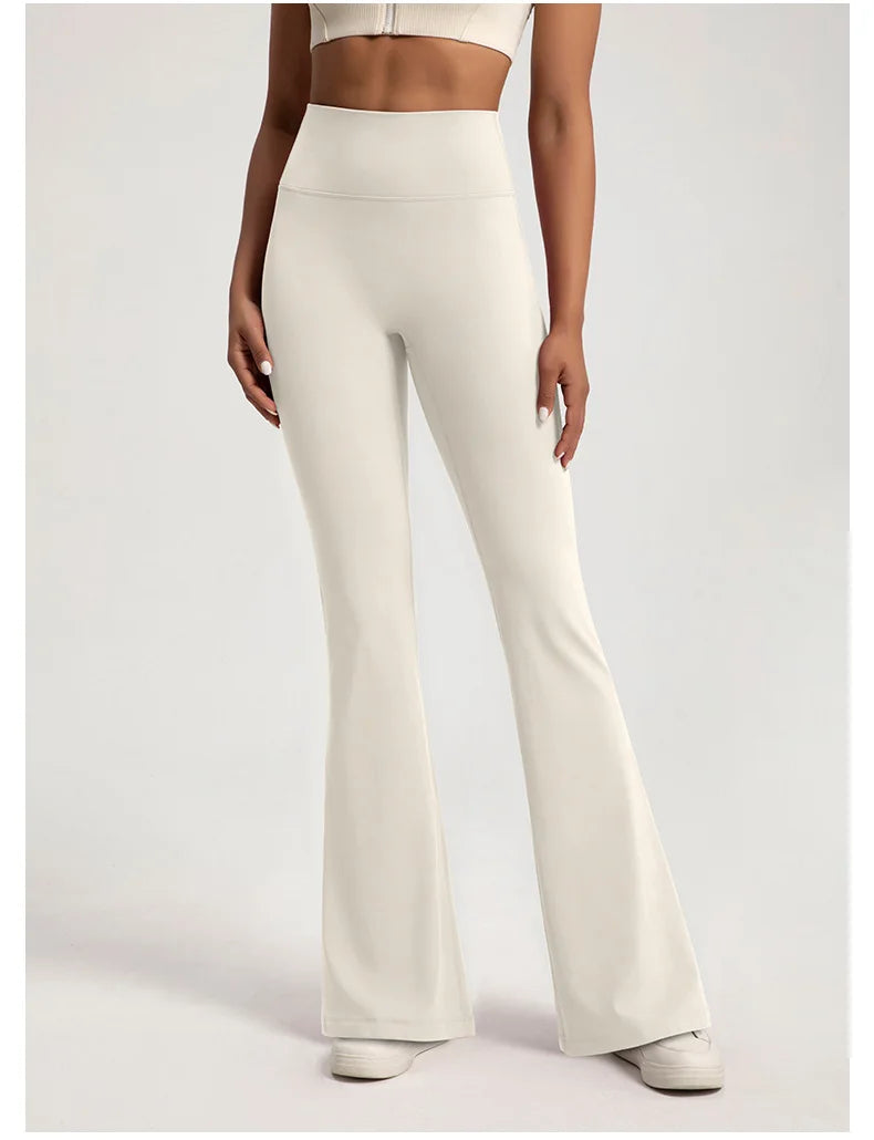 Naked Feel High-Waisted Flared Leggings