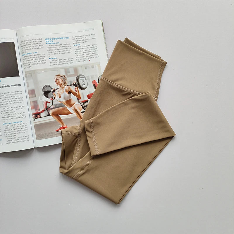 Naked Feel High-Waist Fitness Leggings
