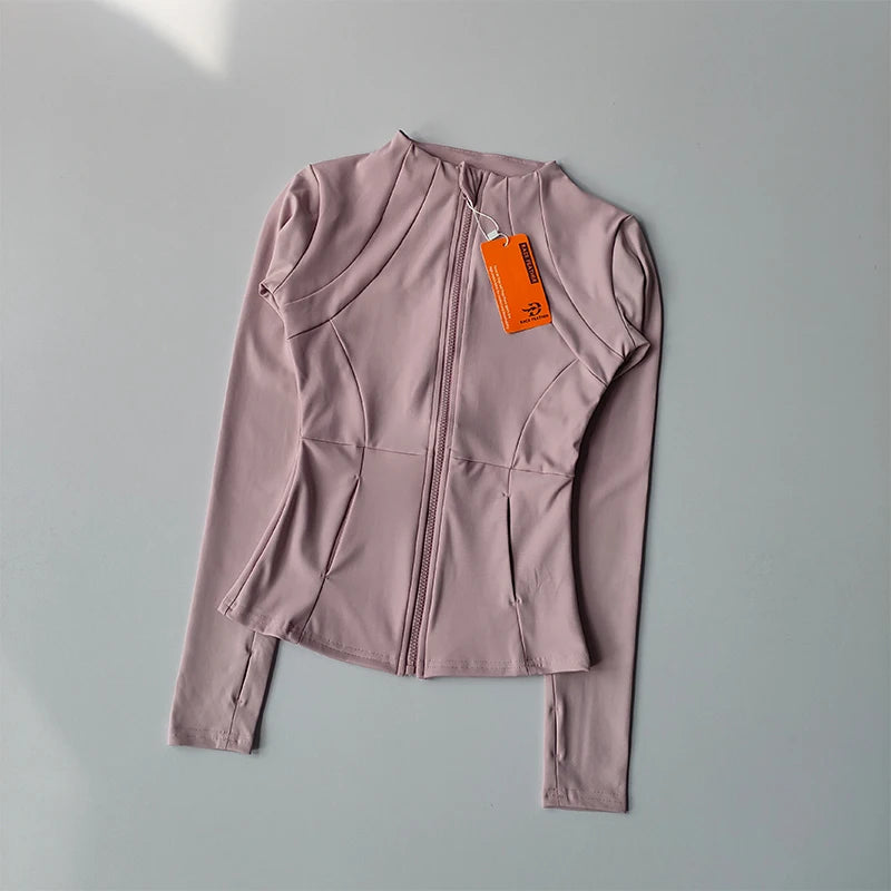 Long-Sleeve Slim Fit Sports Coat