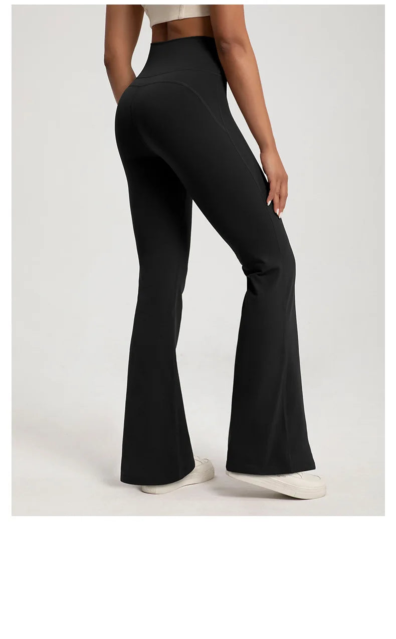 Naked Feel High-Waisted Flared Leggings