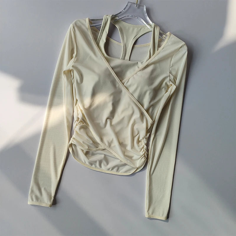Sexy Mesh Slimming Yoga Set