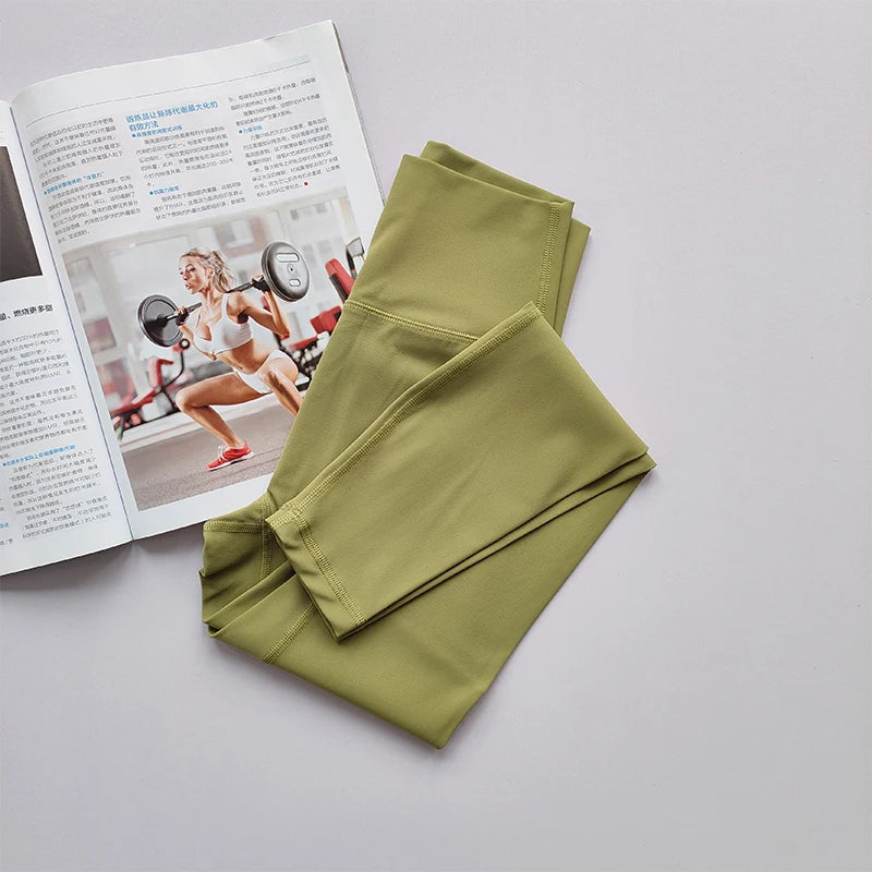Naked Feel High-Waist Fitness Leggings
