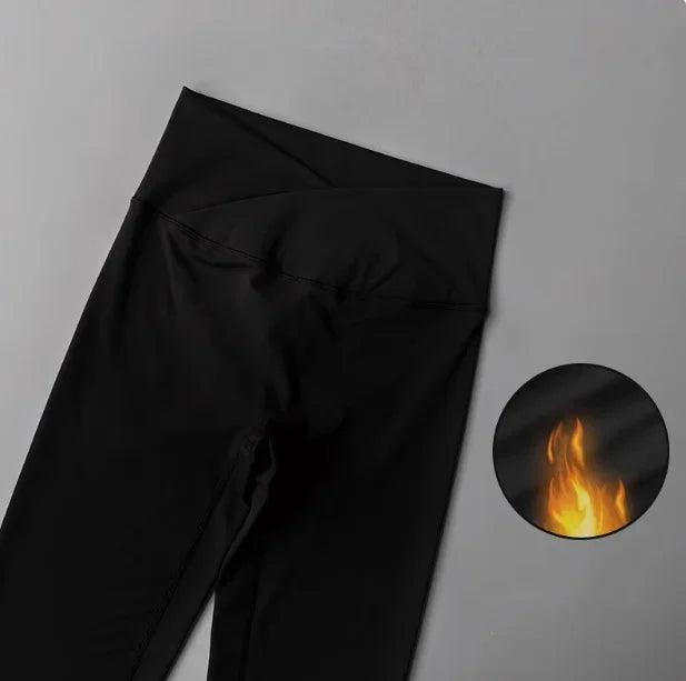 Velvet High-Waisted Sports Leggings