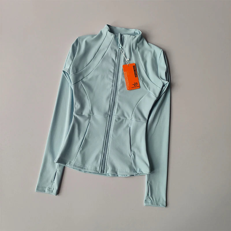 Long-Sleeve Slim Fit Sports Coat