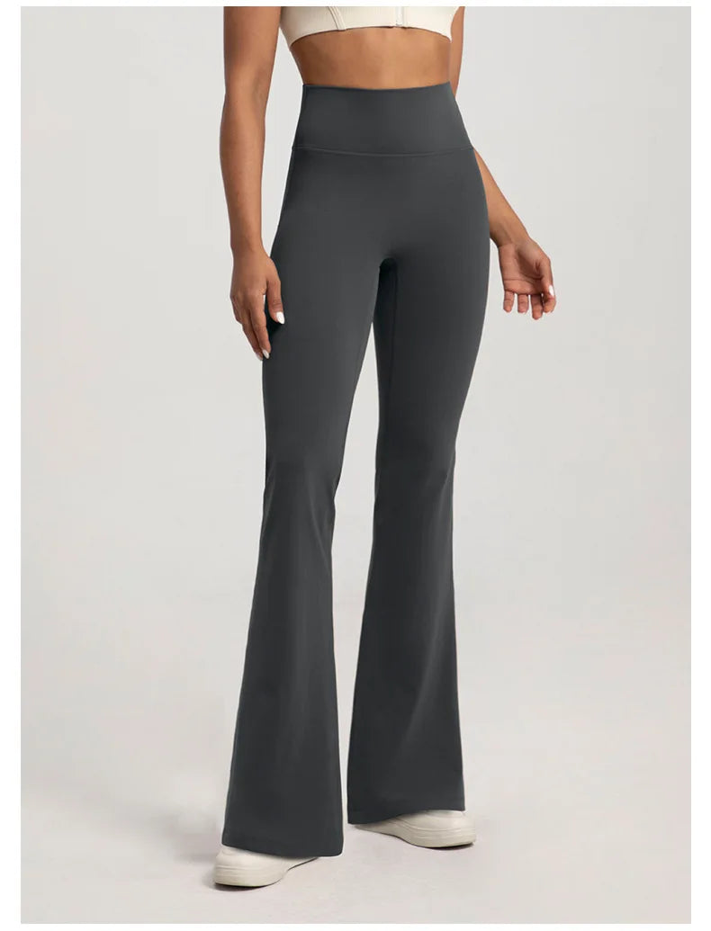 Naked Feel High-Waisted Flared Leggings