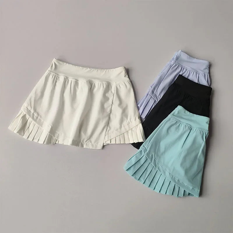Pleated Sports Skirt – Built-In Shorts