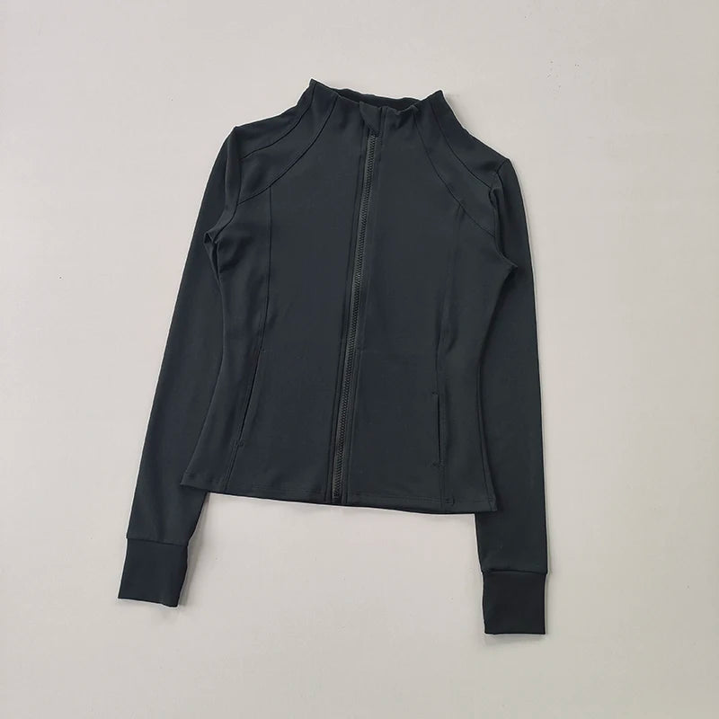 Long-Sleeve Slim Fit Sports Coat