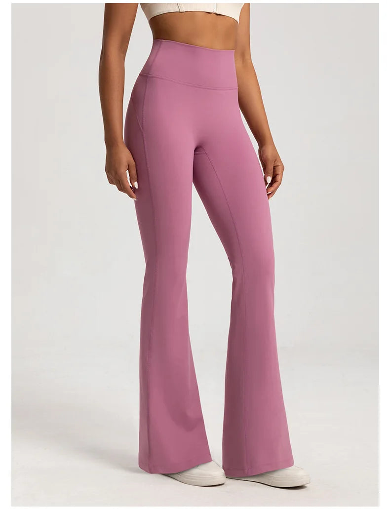 Naked Feel High-Waisted Flared Leggings
