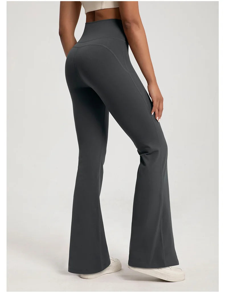Naked Feel High-Waisted Flared Leggings