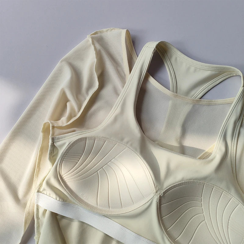 Sexy Mesh Slimming Yoga Set