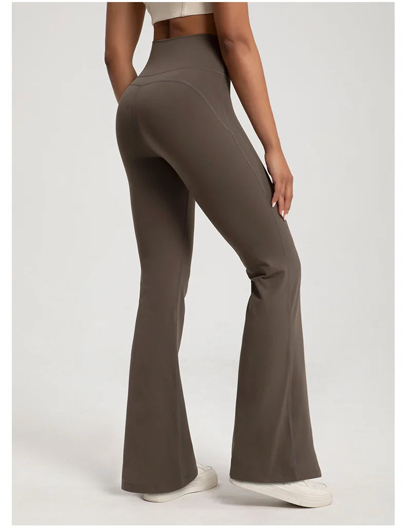 Naked Feel High-Waisted Flared Leggings