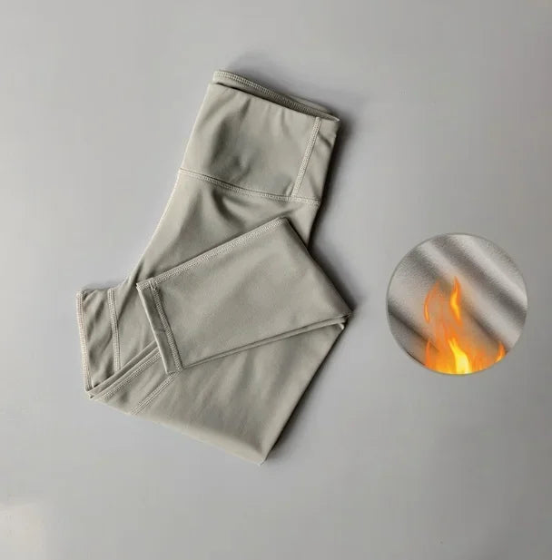 Velvet High-Waisted Sports Leggings
