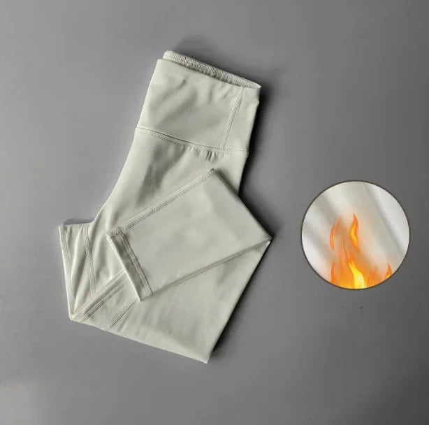Velvet High-Waisted Sports Leggings