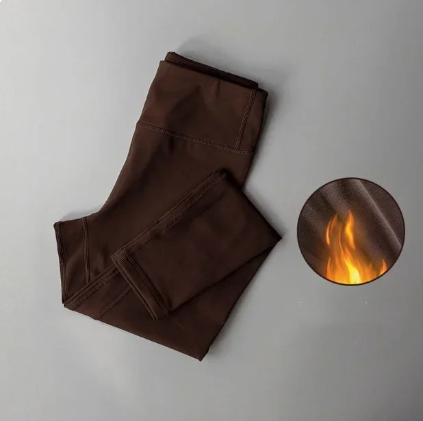 Velvet High-Waisted Sports Leggings