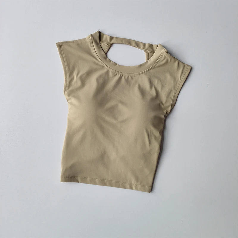Detailed backless top