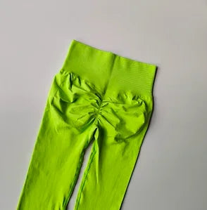 Seamless High-Waist Scrunch Butt Leggings