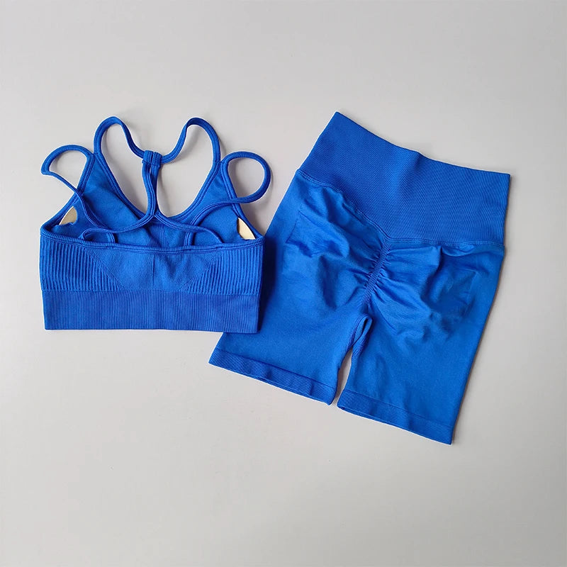 Peach-Lift High-Waist Sports & Shockproof Bra