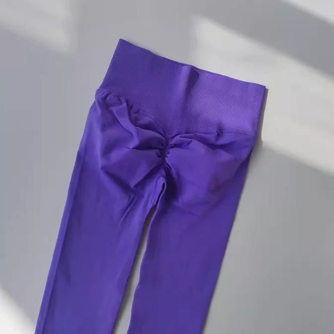 Seamless High-Waist Scrunch Butt Leggings