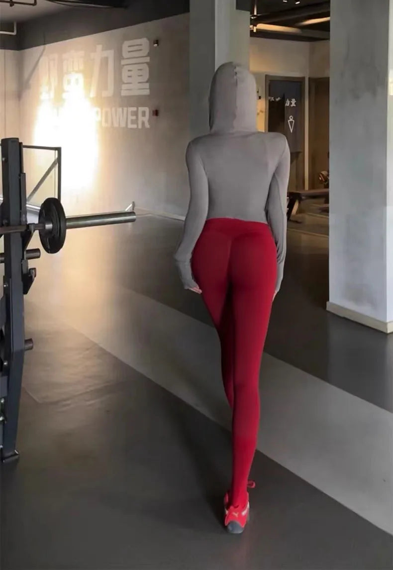 Seamless High-Waist Scrunch Butt Leggings
