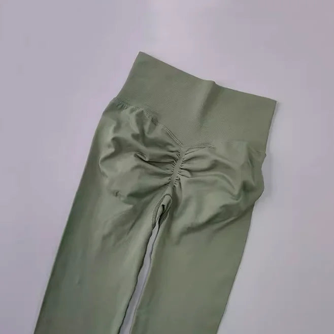Seamless High-Waist Scrunch Butt Leggings