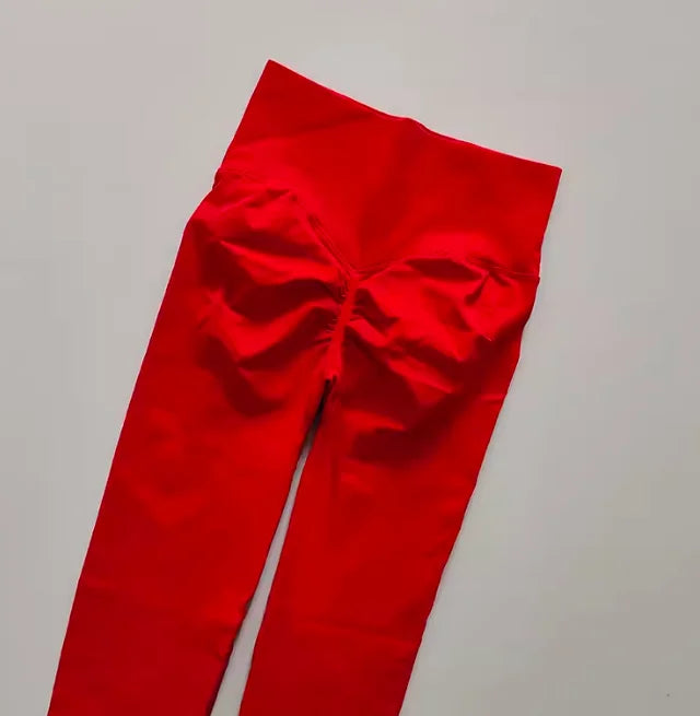 Seamless High-Waist Scrunch Butt Leggings