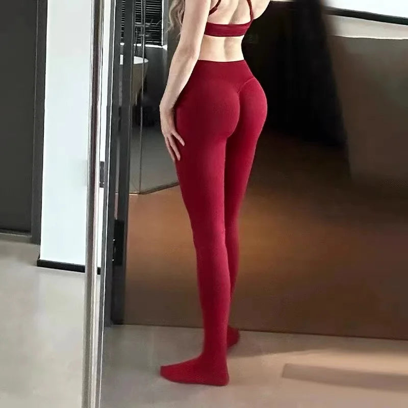 Seamless High-Waist Scrunch Butt Leggings