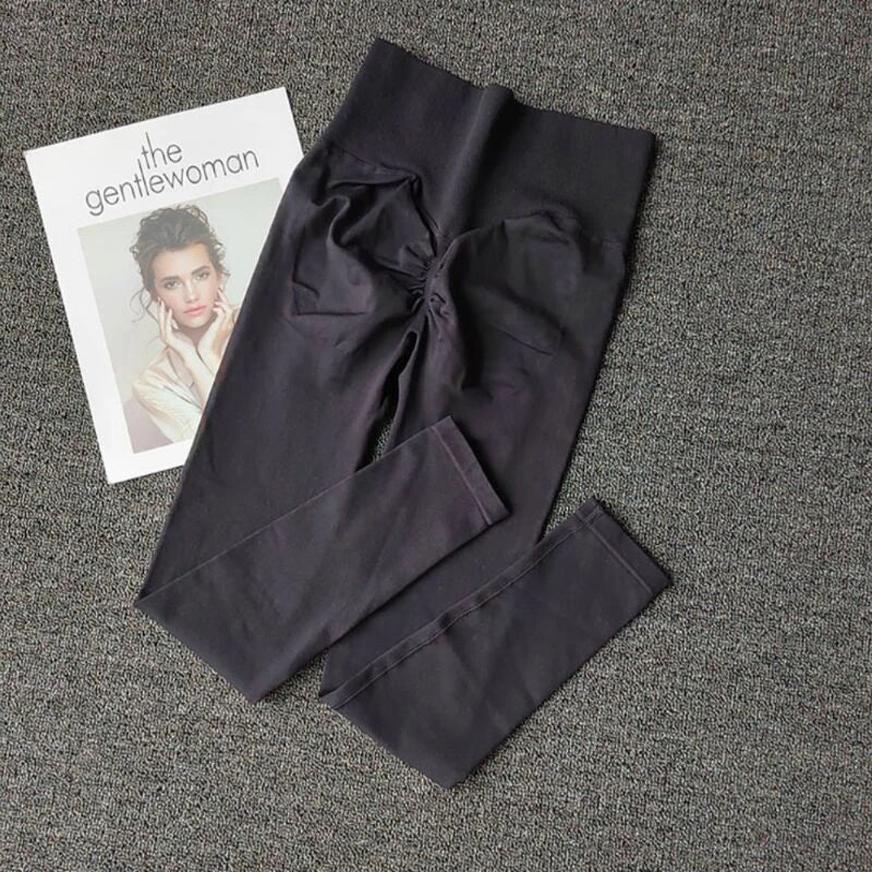 Seamless High-Waist Scrunch Butt Leggings