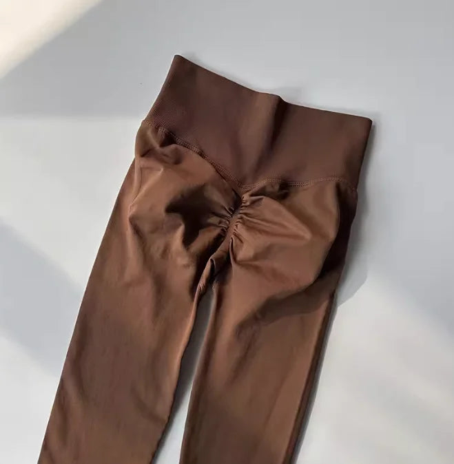 Seamless High-Waist Scrunch Butt Leggings