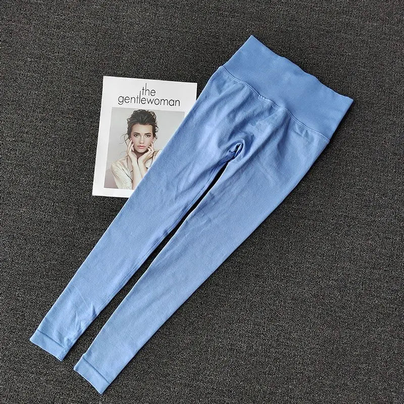 Seamless High-Waist Scrunch Butt Leggings