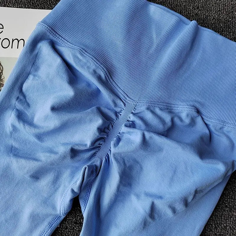 Seamless High-Waist Scrunch Butt Leggings