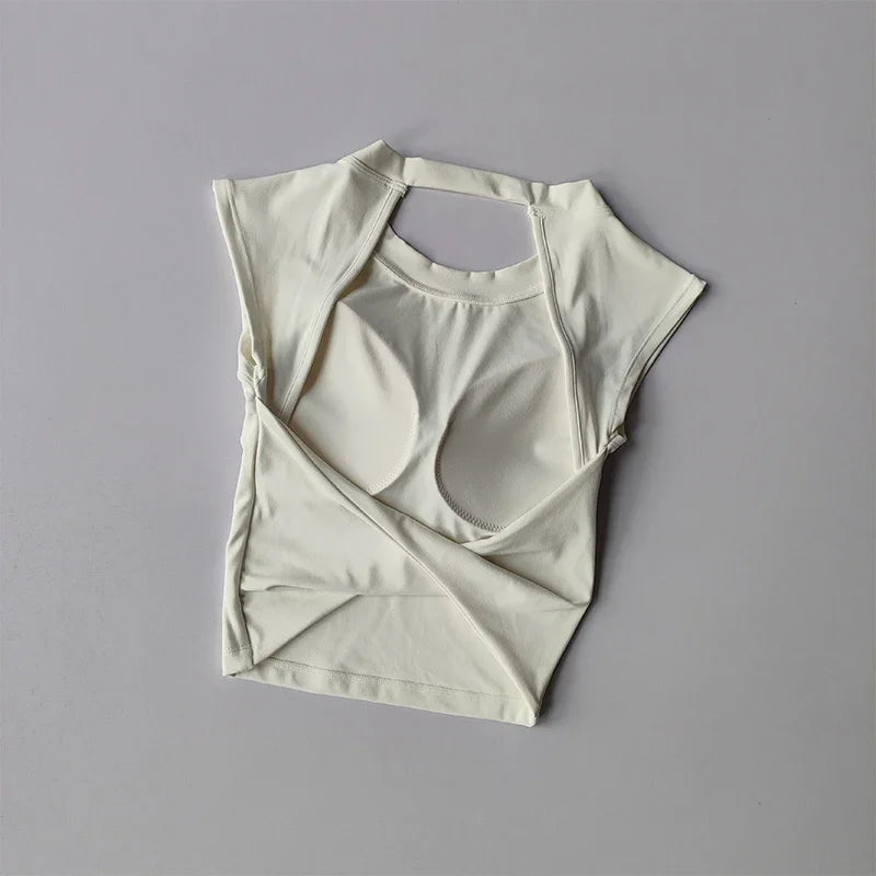 Detailed backless top