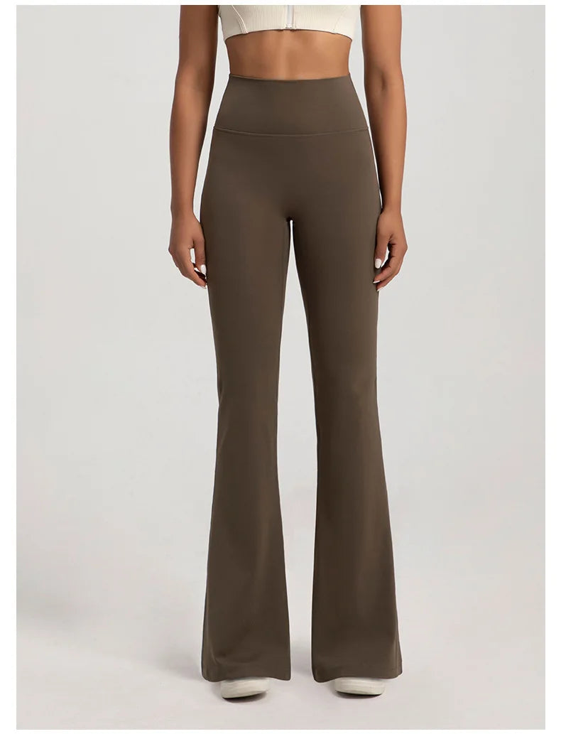 Naked Feel High-Waisted Flared Leggings