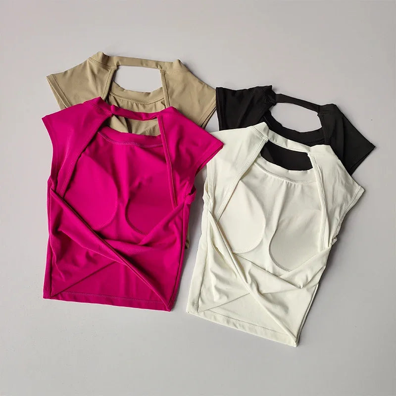 Detailed backless top