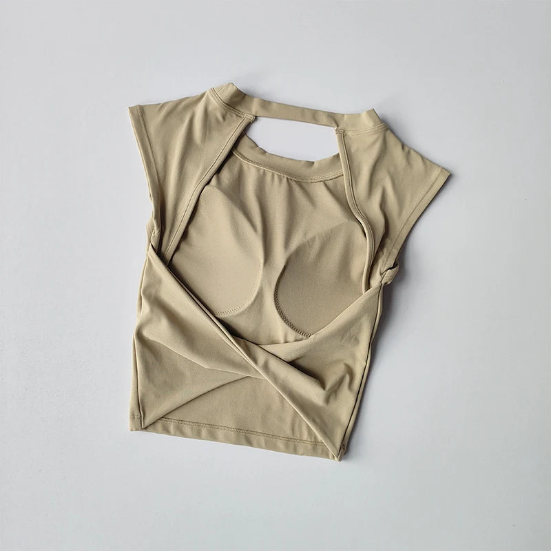 Detailed backless top