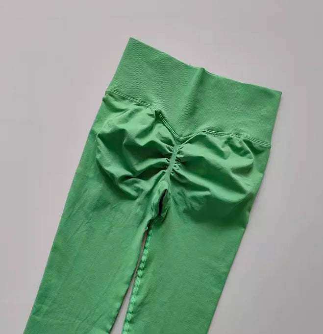 Seamless High-Waist Scrunch Butt Leggings
