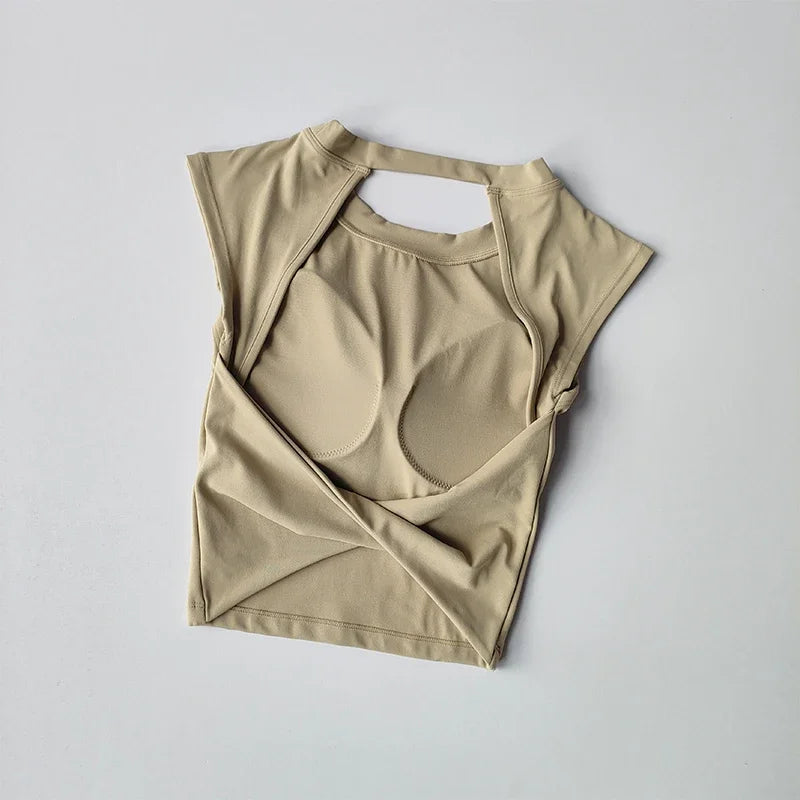 Detailed backless top